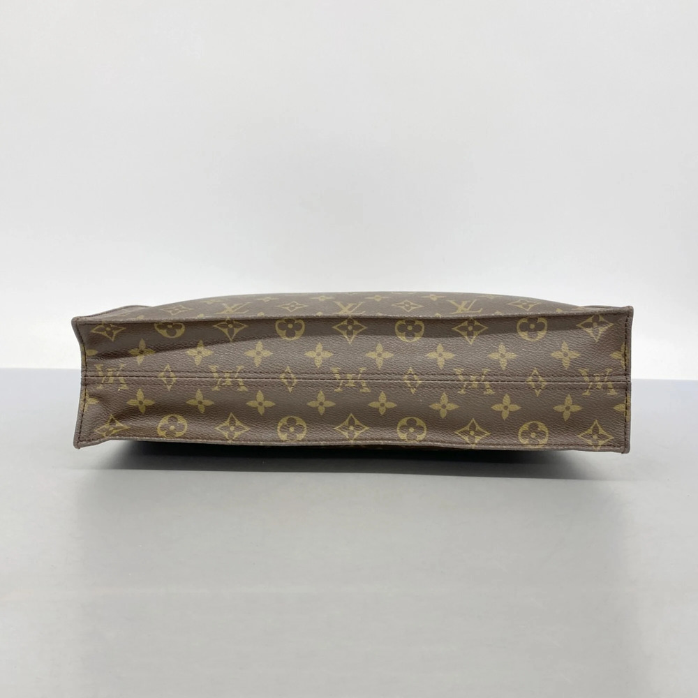 LOUIS VUITTON Brown Monogram Tote Bag - Picture 3 of 10